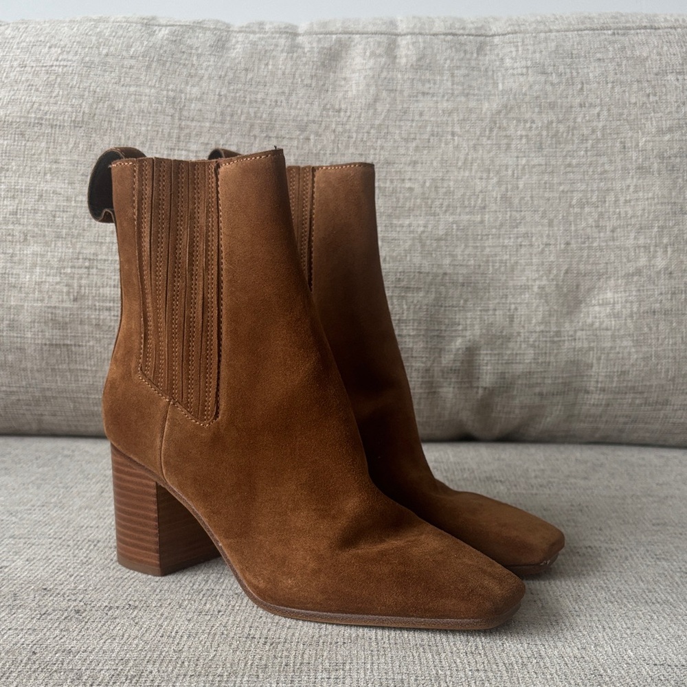 Nordstrom Tan Heeled Boots